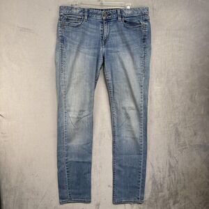 Levis 531 Low Skinny Jeans Womens 12L Blue Light Wash Low Rise Stretch Denim Eco
